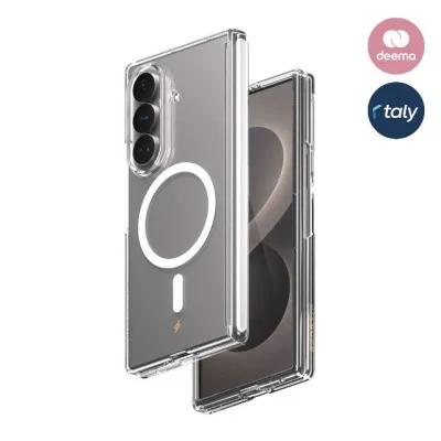 Smartix Ultraguard Magnetic Case for Samsung Z Fold 8 Ultra - Clear